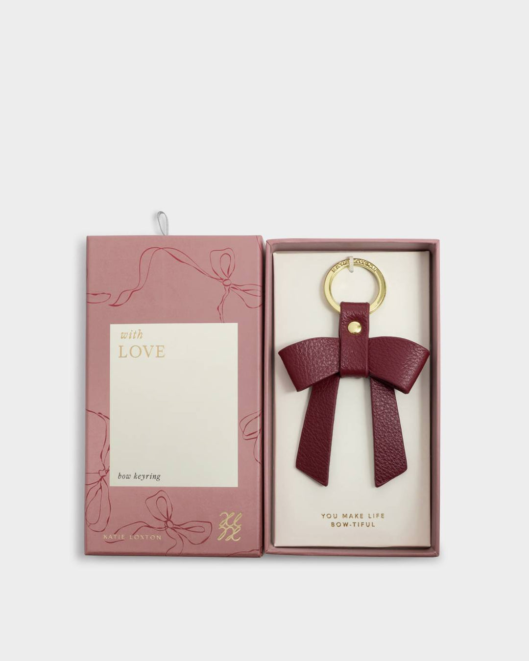 Bow-Tiful Boxed Keyring - You Make My Life Bow-Tiful