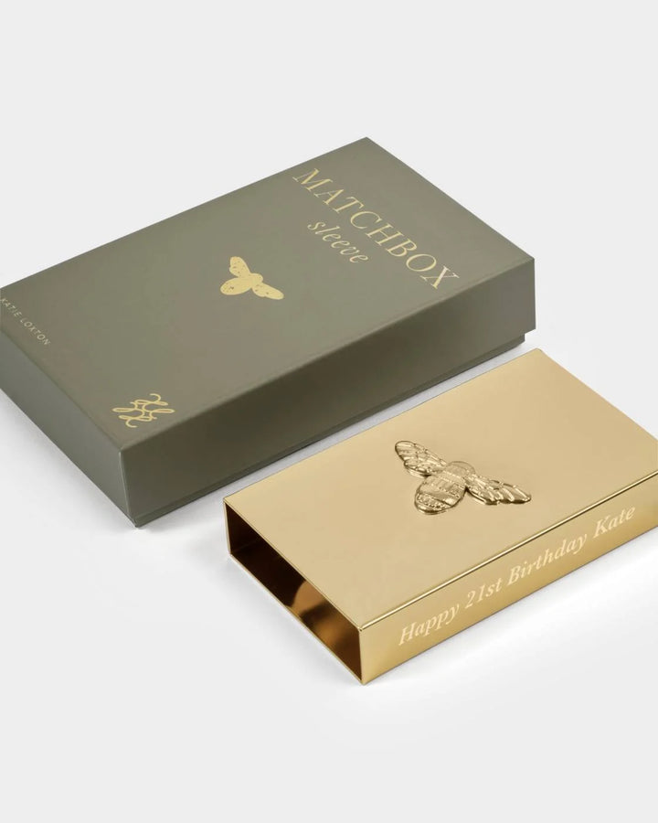Matchbox Sleeve | Bee | 11cm x 6.5cm x 2cm
