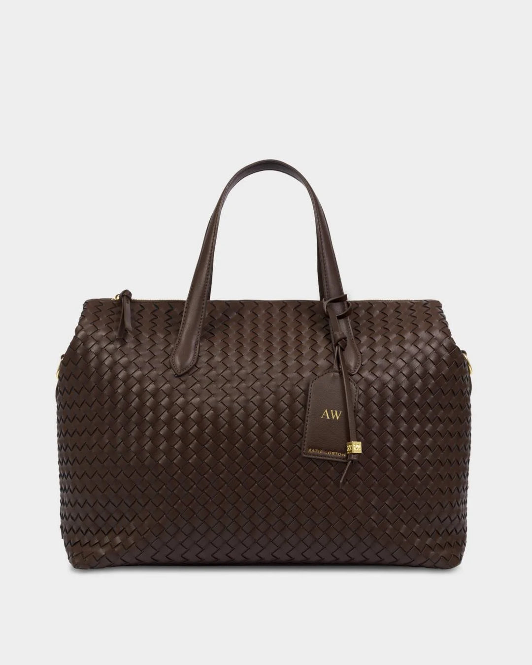 Milan Hand Woven Cabin Bag | Chocolate | 25cm x 40cm x 19cm