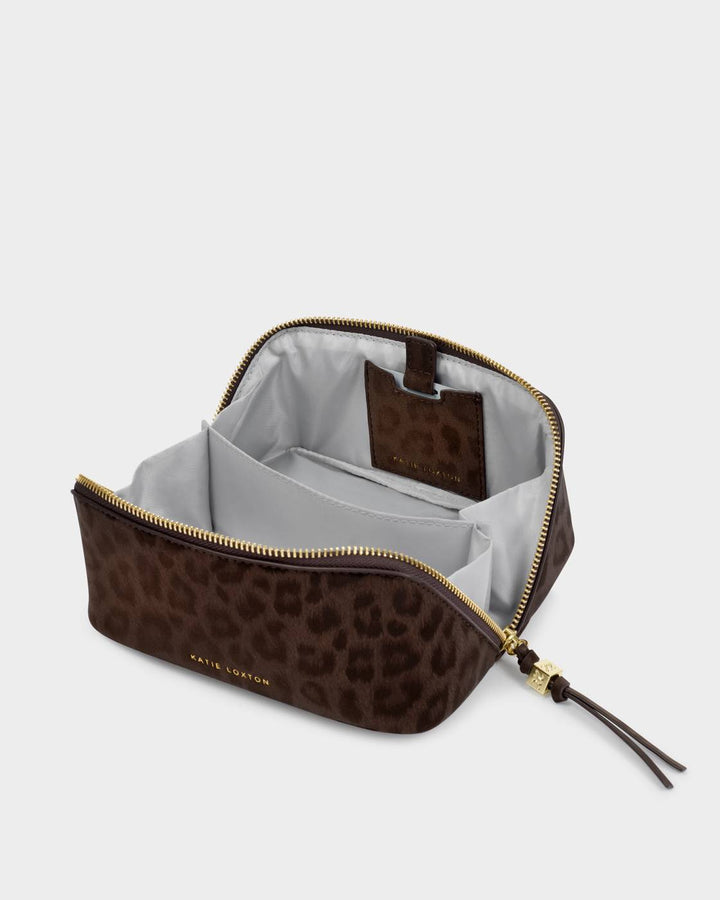 Fold-Out Mirror Make Up Bag