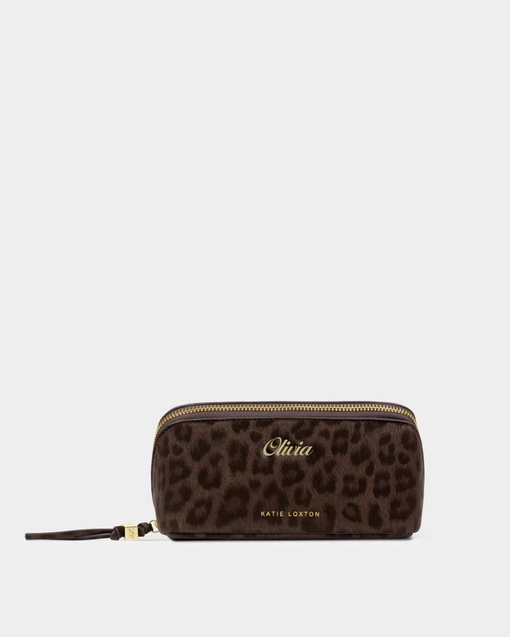 Fold-Out Mirror Make Up Bag