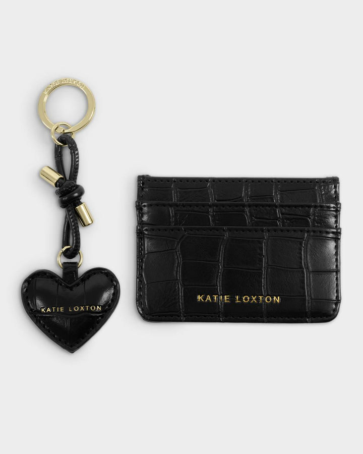 Gift Boxed Keyring And Cardholder Set