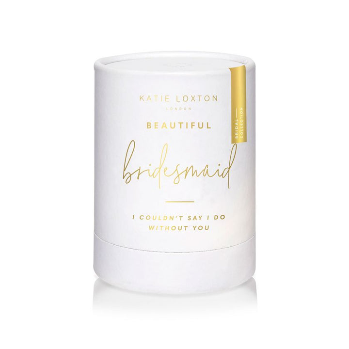 BEAUTIFUL BRIDESMAID SENTIMENT CANDLE