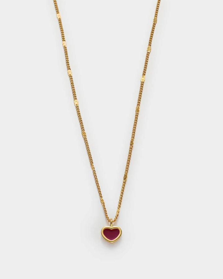 Rouge Heart Necklace