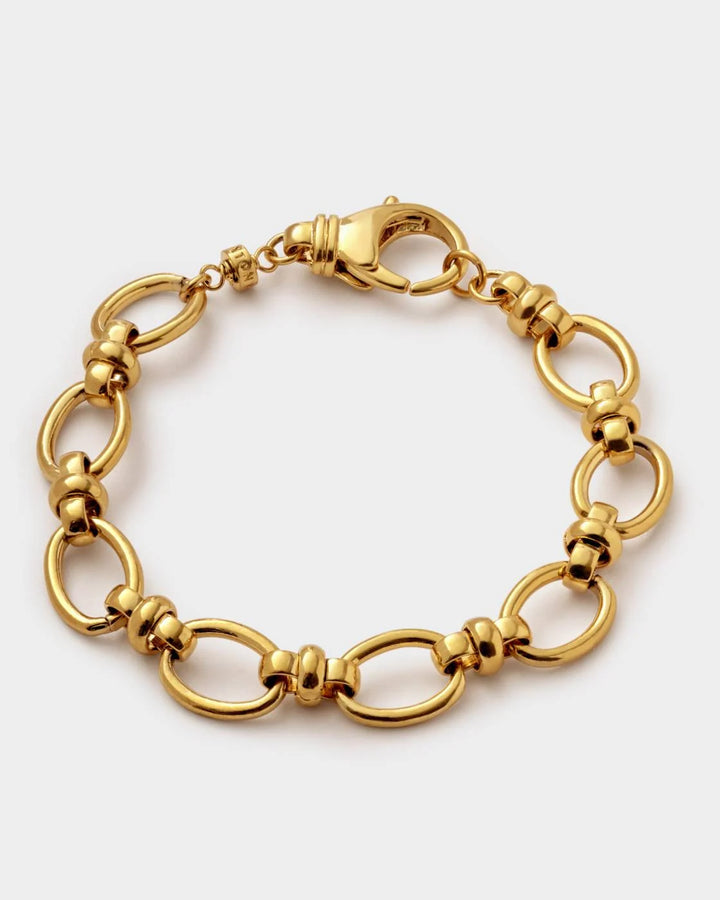 Empire Chain Bracelet | Gold Coated | 18cm
