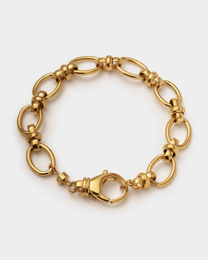 Empire Chain Bracelet | Gold Coated | 18cm