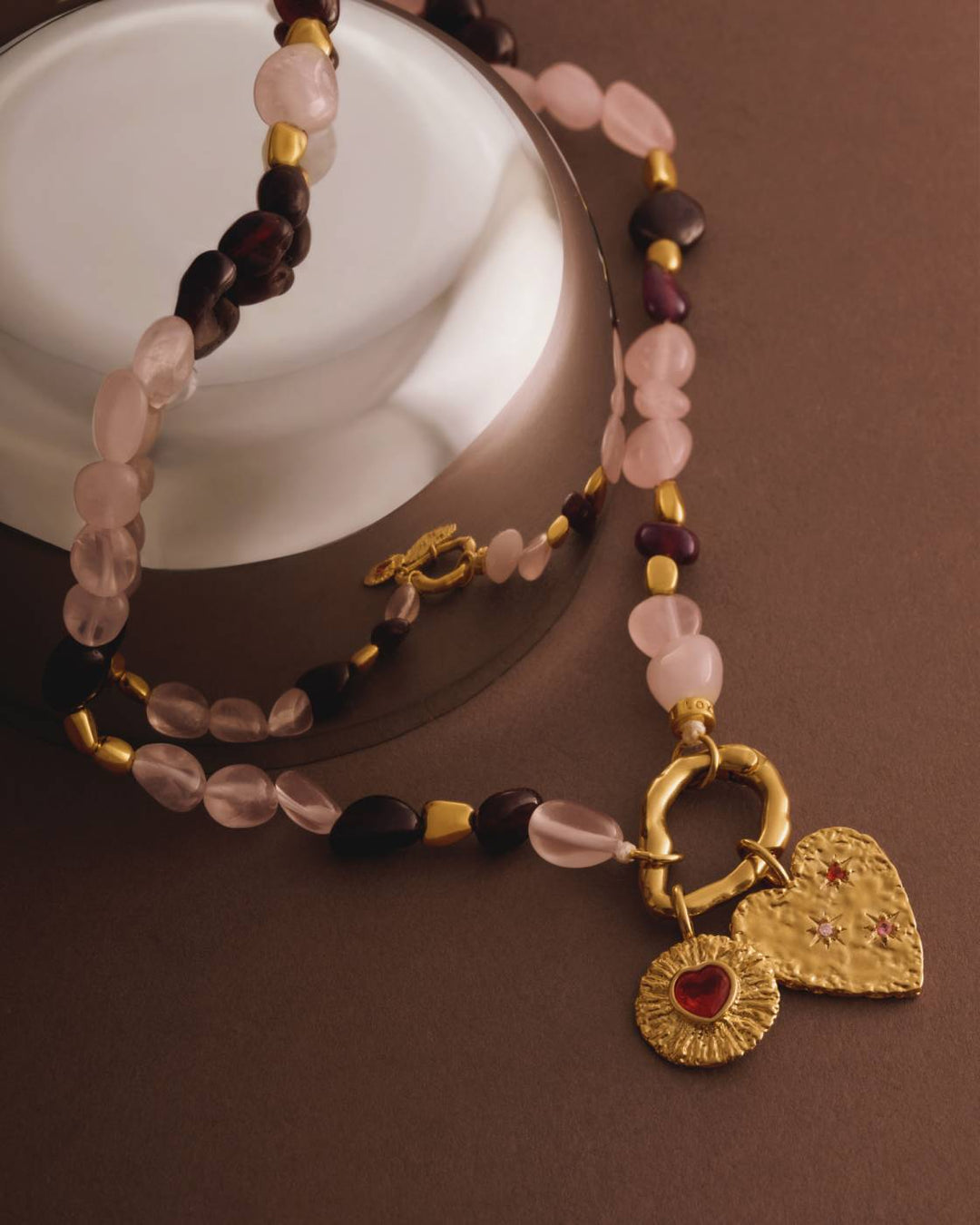 Cherie Pink Solesi Necklace