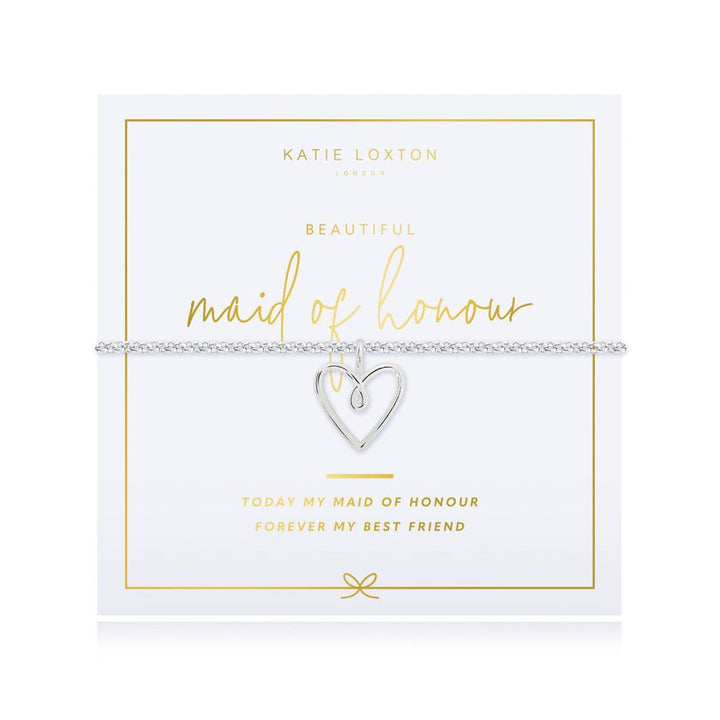 MAID OF HONOUR POUCH & BRACELET GIFT SET