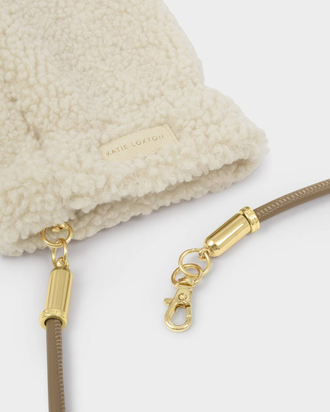 Teddy Mittens with Cord