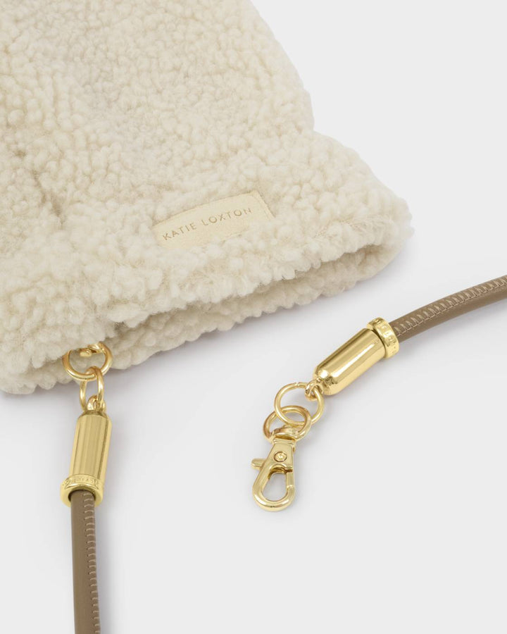Teddy Mittens with Cord