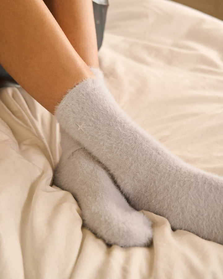 Gift Boxed Fluffy Socks - Star