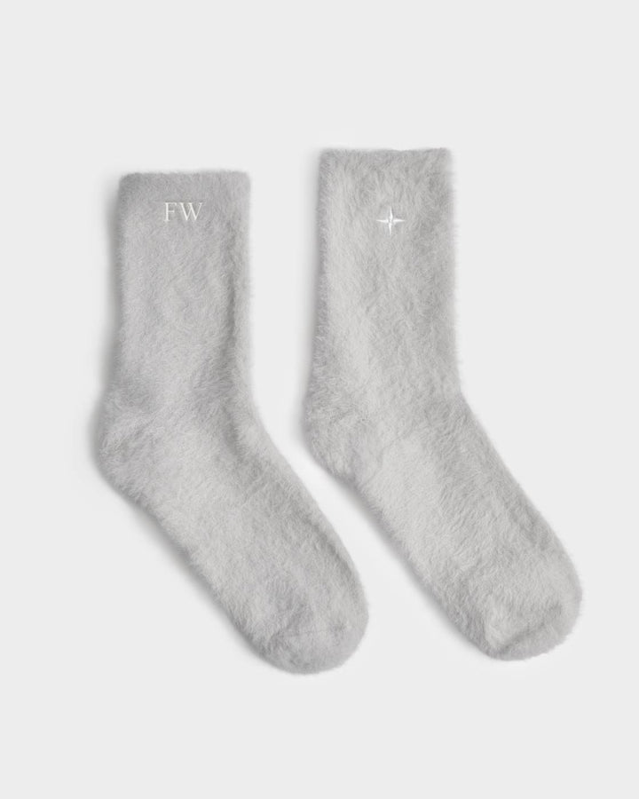 Gift Boxed Fluffy Socks - Star
