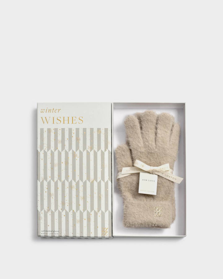 Boxed Soft Knit Gloves