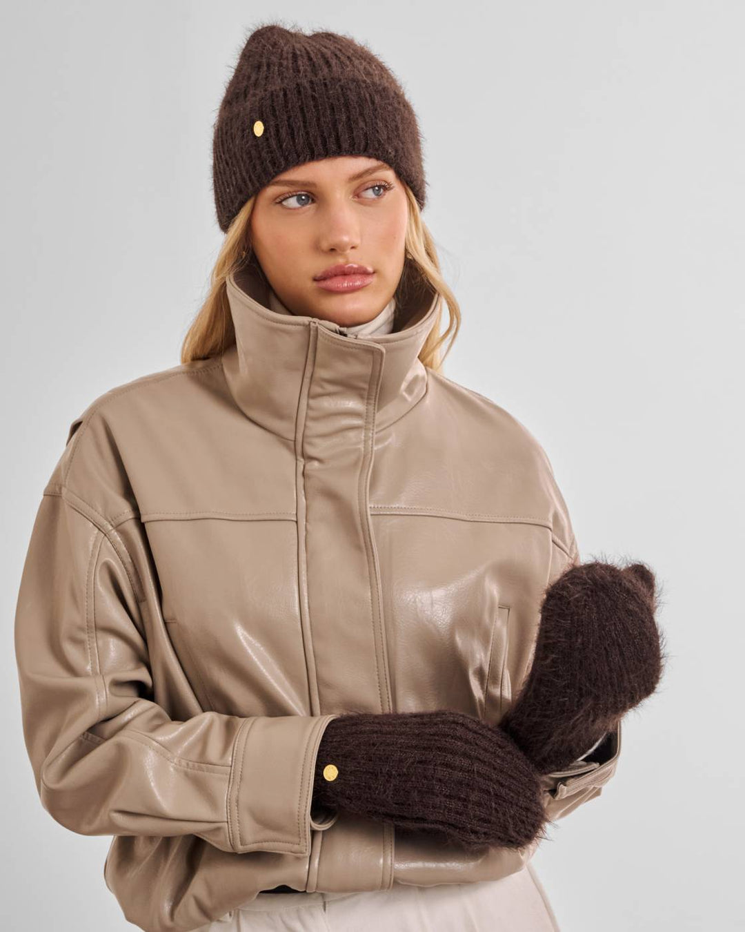 Gift Boxed Hat And Mitten Set