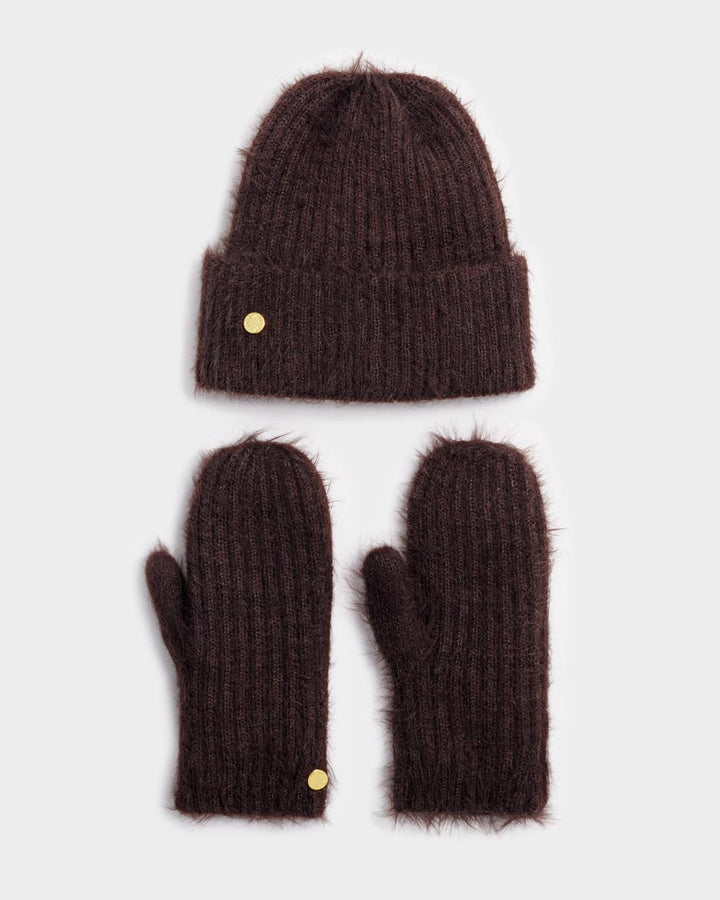 Gift Boxed Hat And Mitten Set