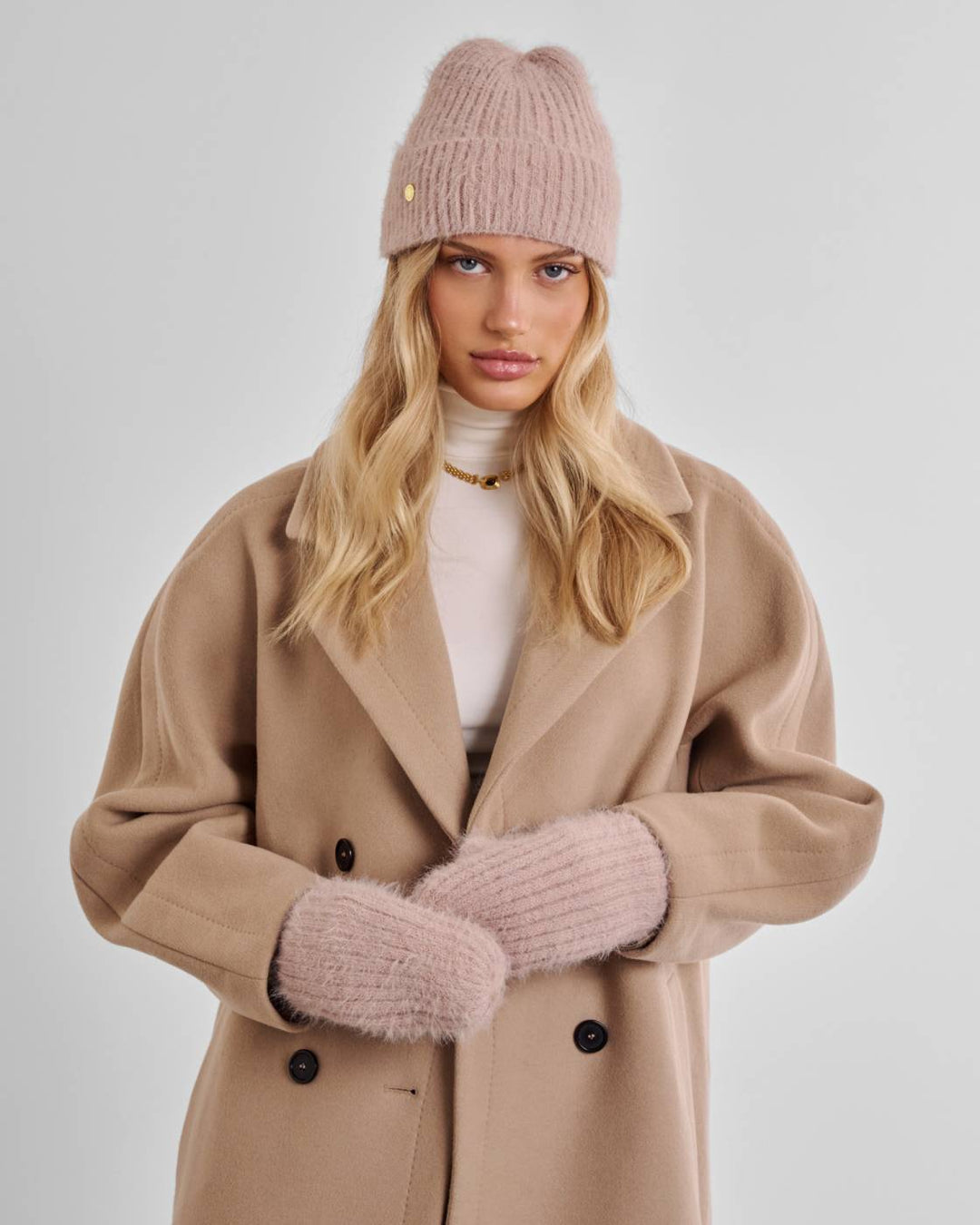 Gift Boxed Hat And Mitten Set
