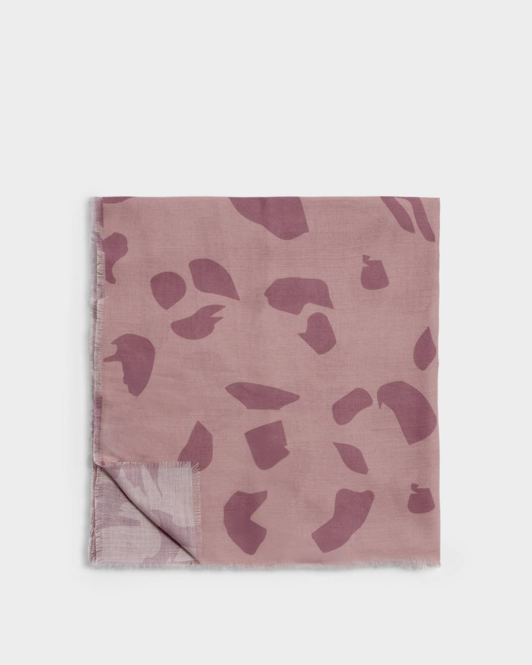 Printed Scarf - Large Leopard