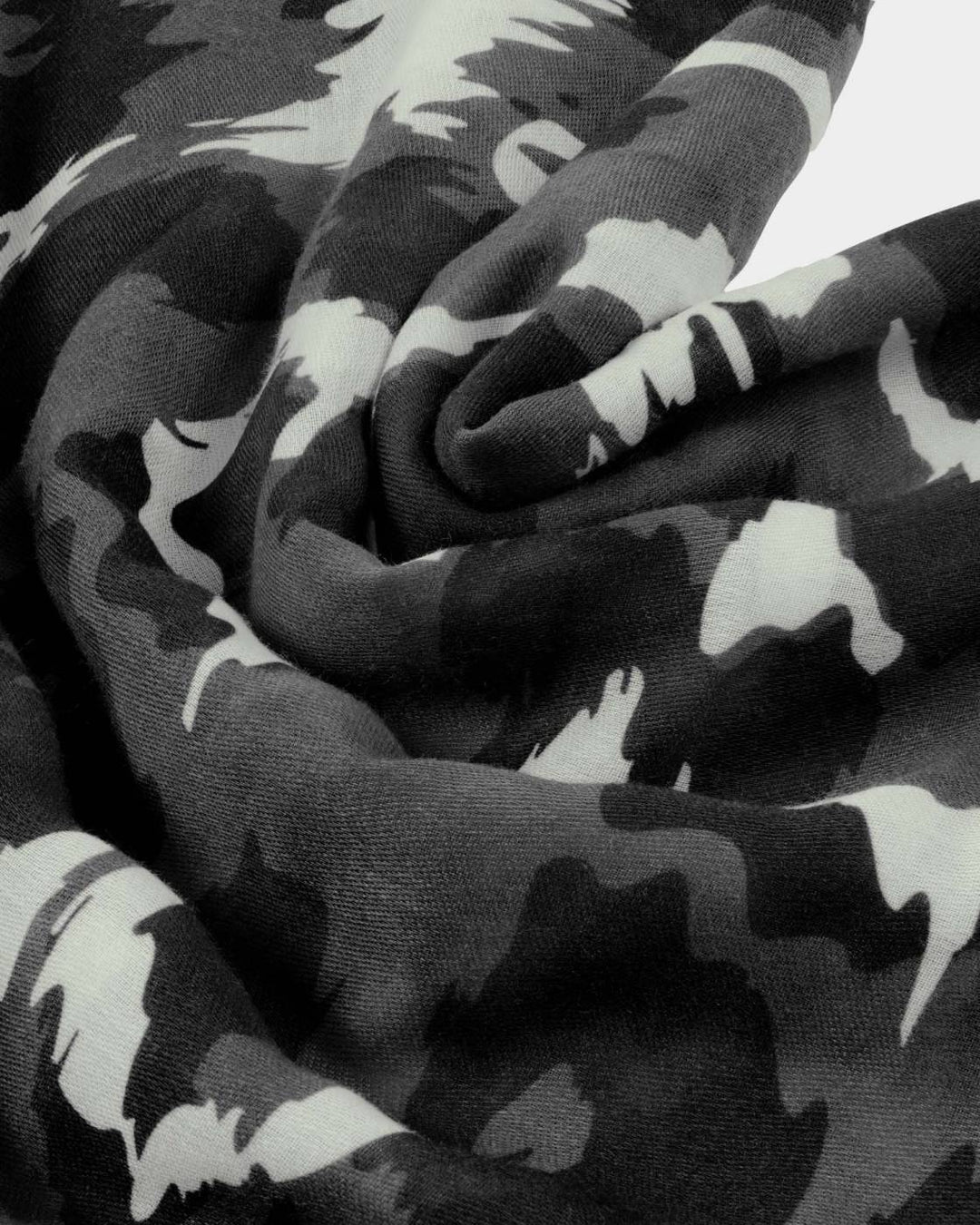Printed Scarf - Brush Stroke Leopard