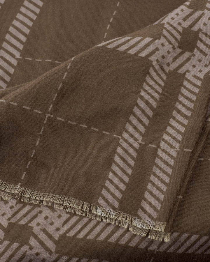 Printed Scarf - Check