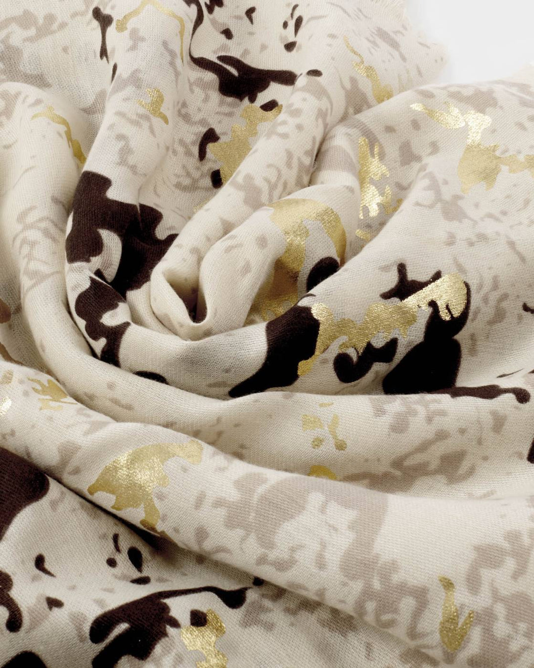 Printed Foil Scarf