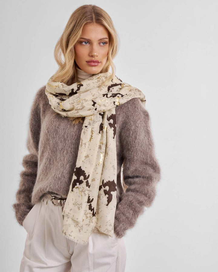 Printed Foil Scarf