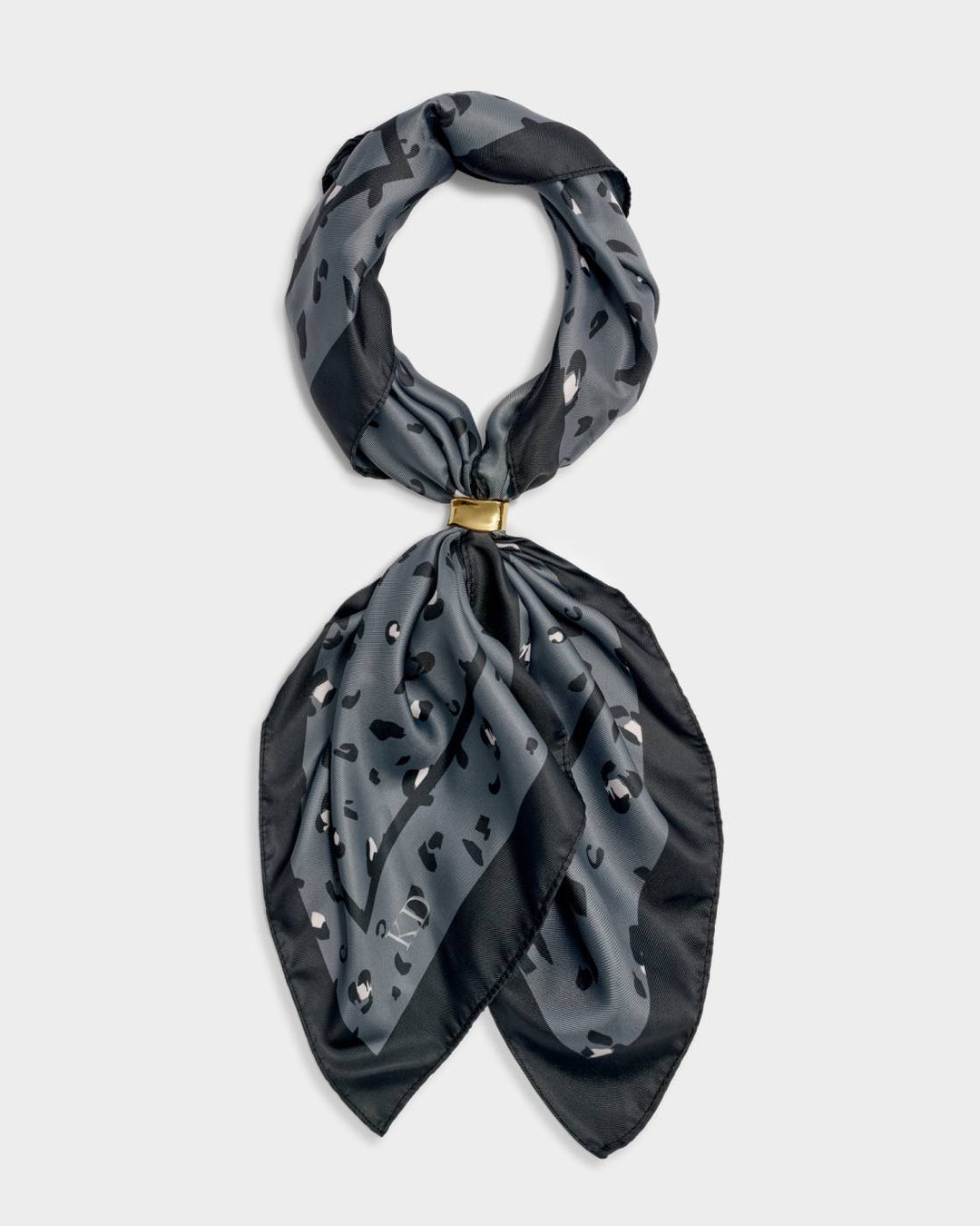 Satin Multiway Scarf - Small Leopard