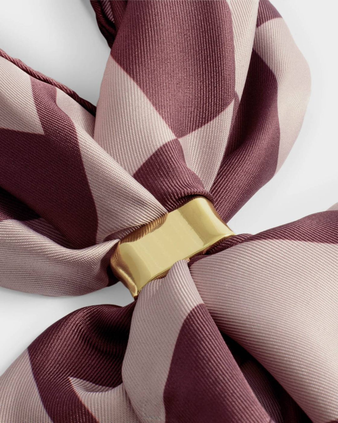 Satin Multiway Scarf - Check