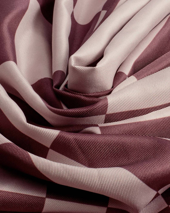 Satin Multiway Scarf - Check