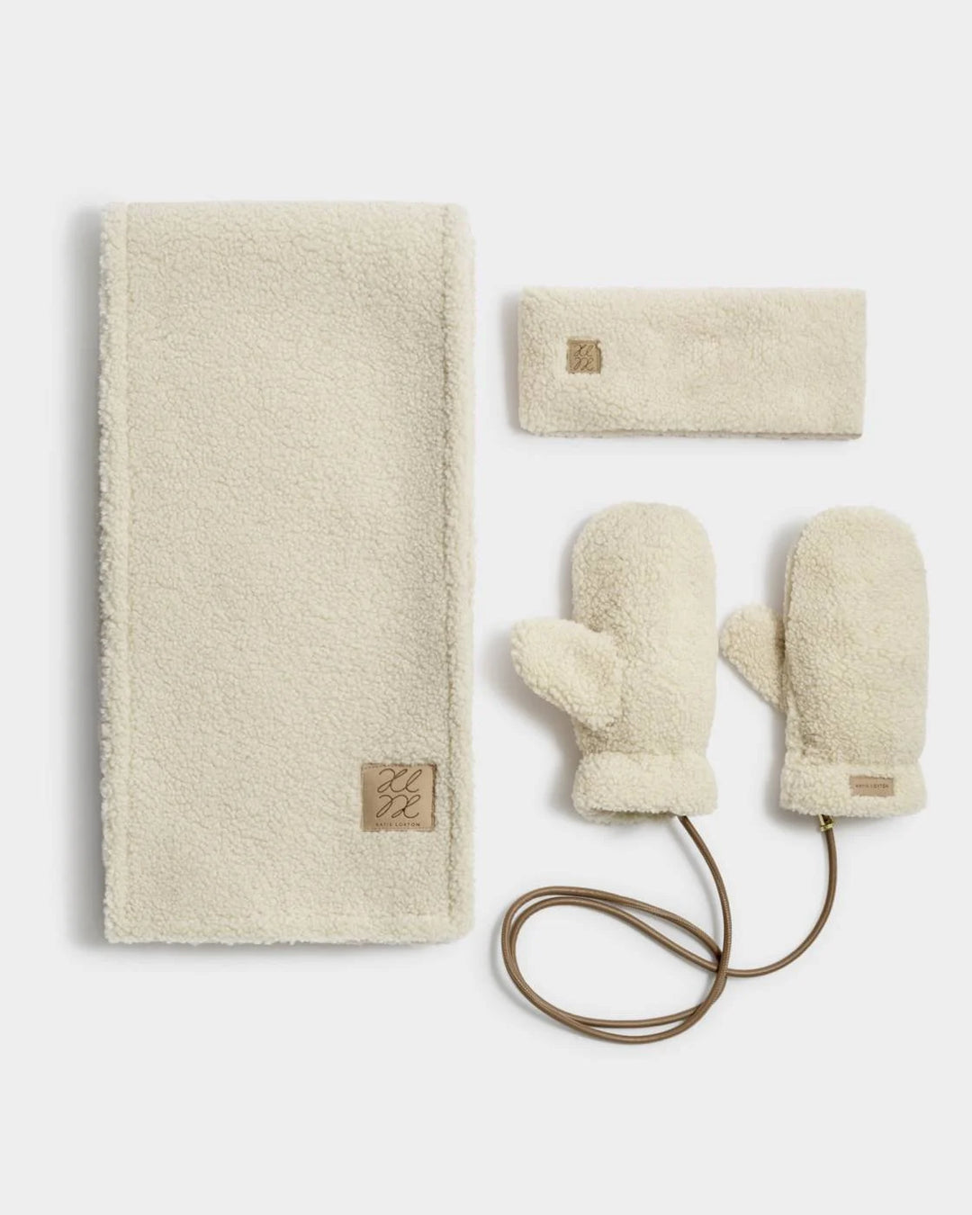 Borg Headband | Cream | 53cm x 9cm