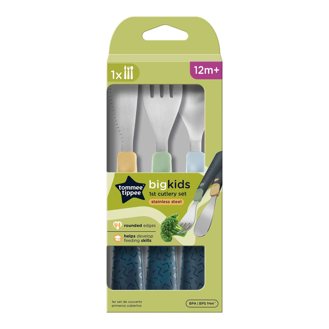Big Kids Stainless Steel First Cutlery Set