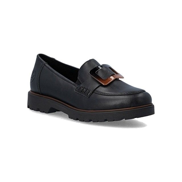 Rieker Women's Black Loafers 45553-00
