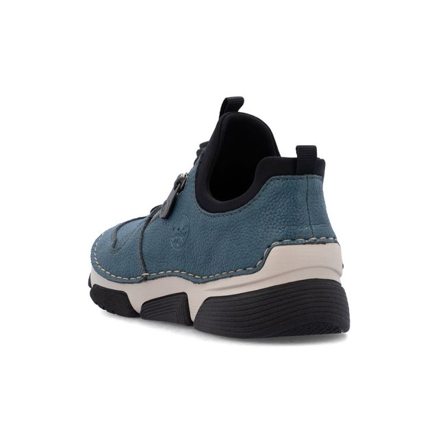Rieker Women's Blue Slip-On Shoes 45951-14