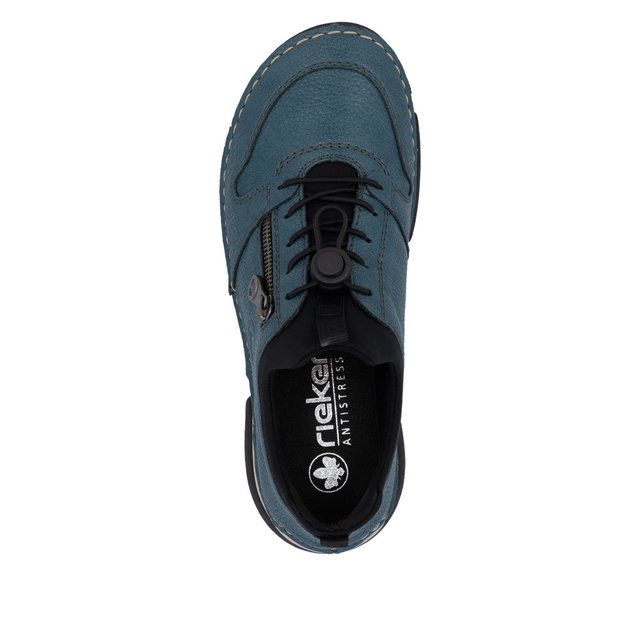 Rieker Women's Blue Slip-On Shoes 45951-14