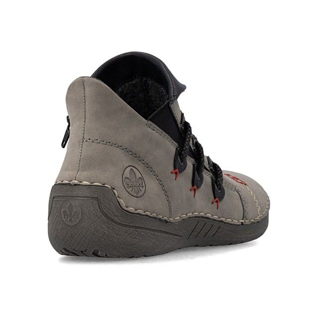 Rieker Women's Grey Ankle Boots 72581-42