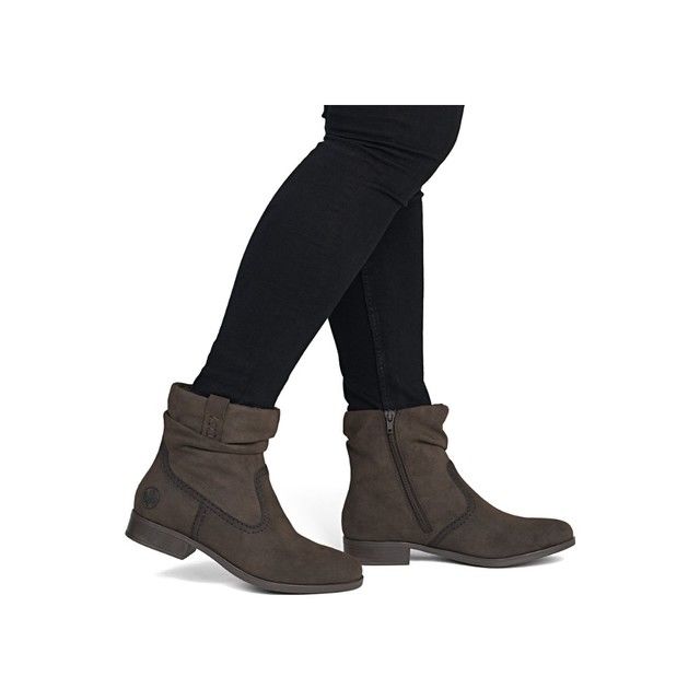 Rieker Women's Brown Ankle Boots 77042-25