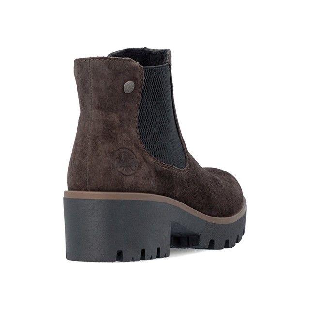 Rieker Women's Brown Pull-On Boots 79265-25
