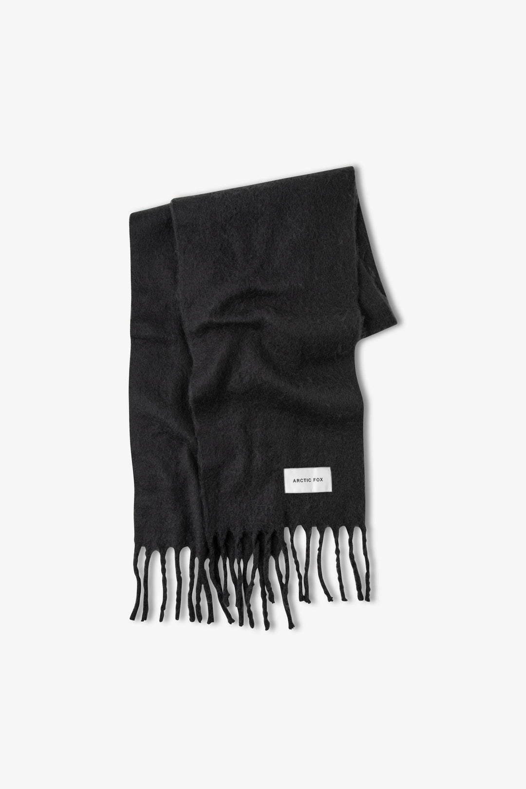 The Reykjavik Scarf - 100% Recycled - Black - AW23