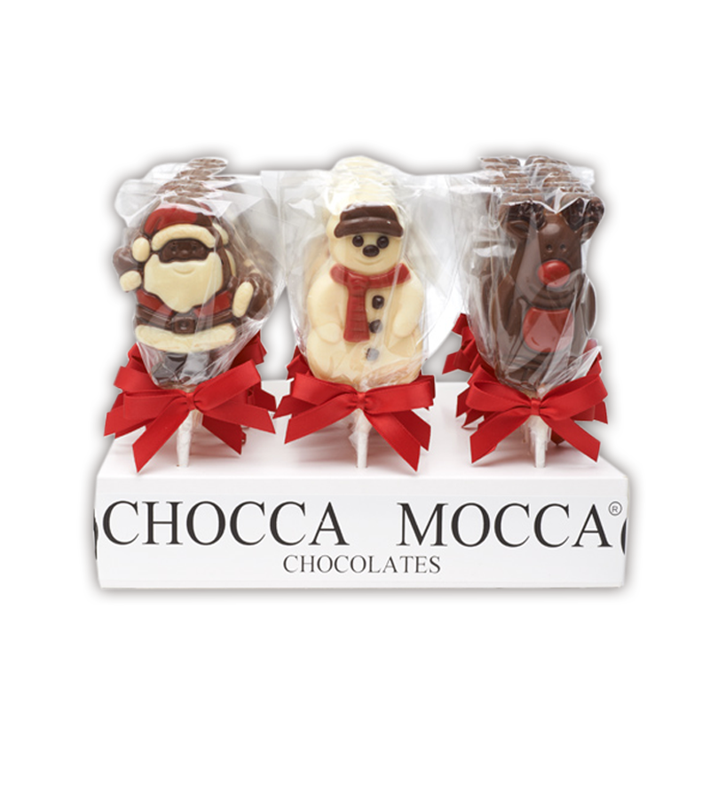 Christmas Chocolate Lollipops -Chocca Mocca