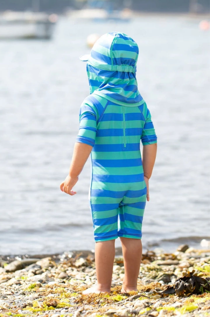 LITTLE SUN SAFE COBALT BLUE & SHARK SUIT