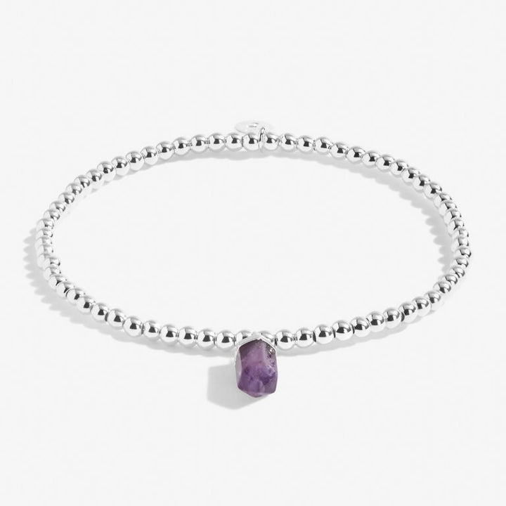 AFFIRMATION CRYSTAL A LITTLE 'PROTECTION' BRACELET