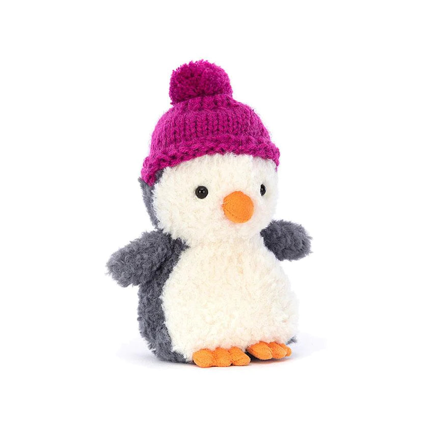 WEE WINTER FUCHSIA PENGUIN