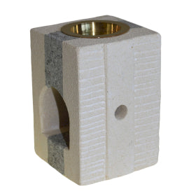 COMBO SQUARE WAX / OIL BURNER