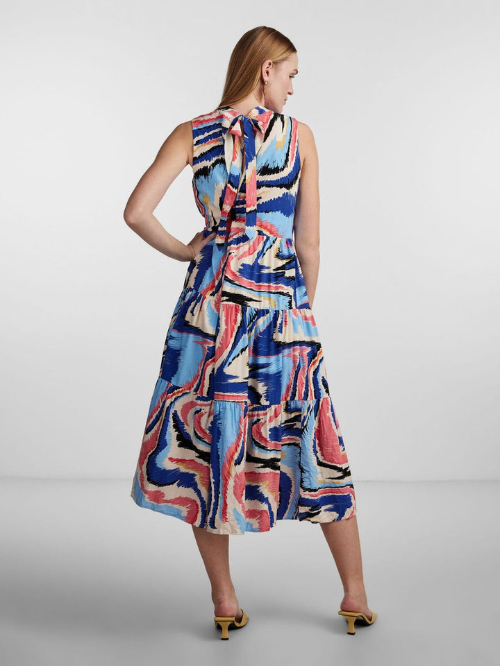 BIRCH HILDI PRINT MIDI DRESS