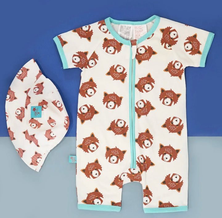 CHIP THE RED PANDA ROMPER