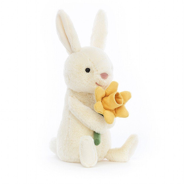 BOBBI BUNNY WITH DAFFODIL