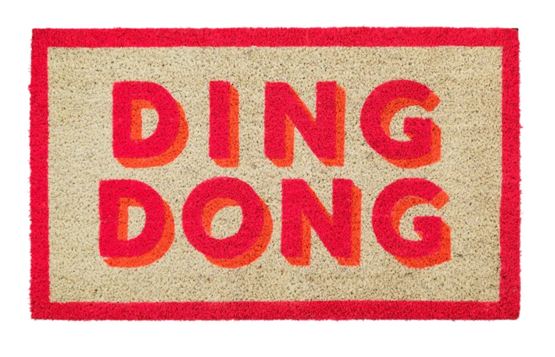 DING DONG DOORMAT