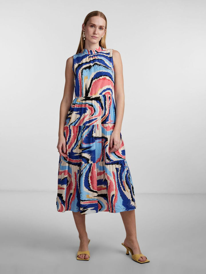 BIRCH HILDI PRINT MIDI DRESS