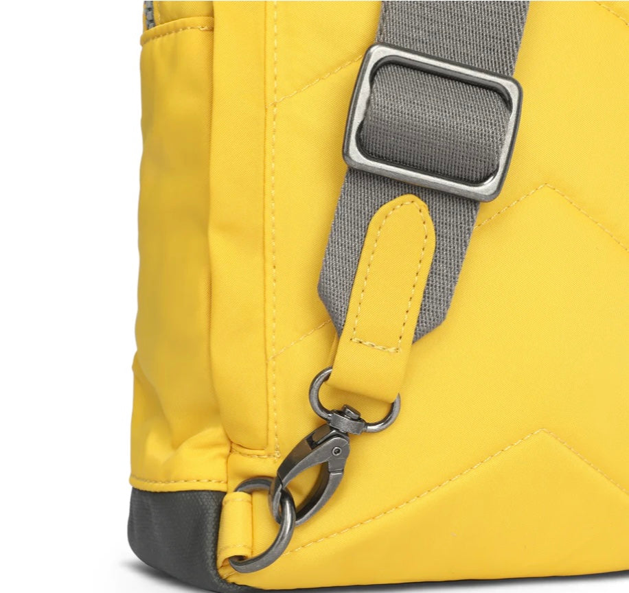 ASPEN YELLOW LARGE RECYCLED NYLON SLING BAG