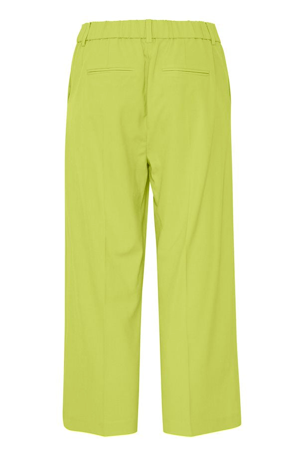 GREEN GLOW DANTA WIDE LEG TROUSERS