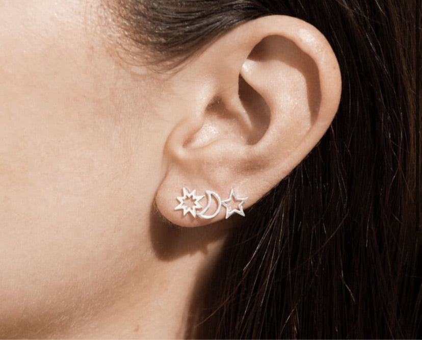 CELESTIAL STUD EARRINGS